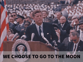 Back And To The Left JFK Public Speech GIF