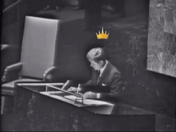Back And To The Left JFK Shining Crown GIF