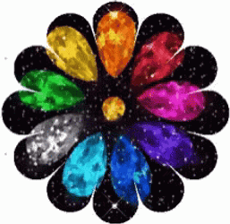 Back It Up Terry Colorful Neon GIF