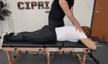 Back Massage Therapy Chiropractor Treatment GIF