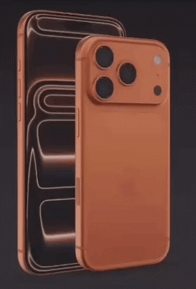 Back Of Apple Phone With Screen Visible GIF