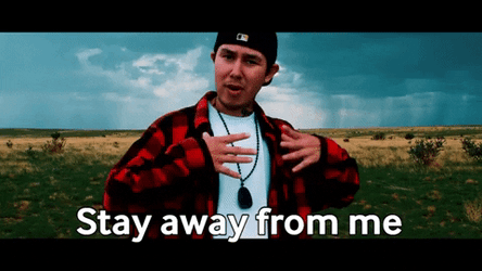 Back Off Stay Away From Me GIF