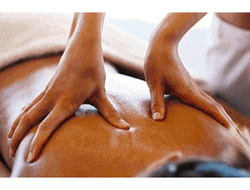 Back Stone Oil Massage GIF