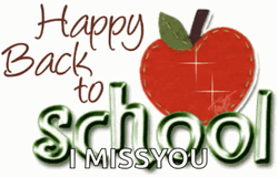 Back To School I Miss You GIF