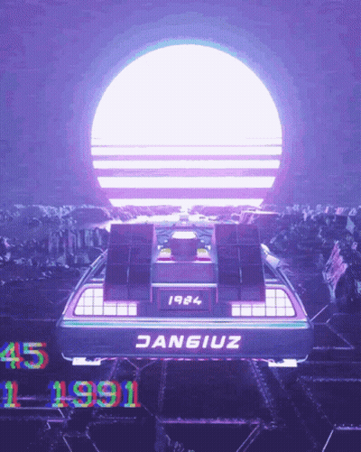 Back To The Future Dangiuz Poster GIF