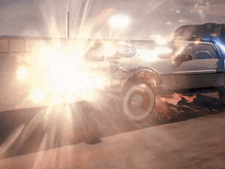 Back To The Future Delorean Glistening GIF
