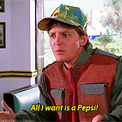 Back To The Future I Want Pepsi
