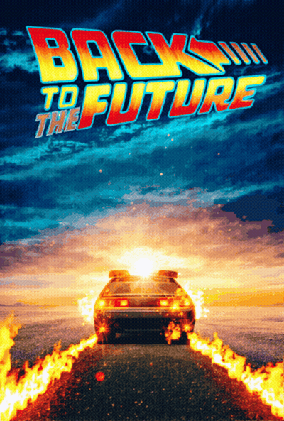 Back To The Future Movie Poster GIF