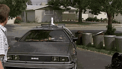 Back To The Future Time Machine Car