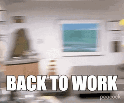 Back To Work Dwight Schrute GIF