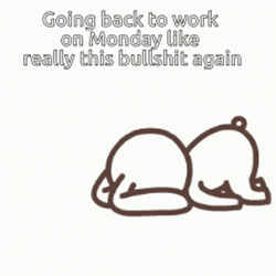 Back To Work Monday Minky Crawling GIF
