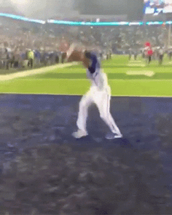 Backflip Celebration After Game  GIF
