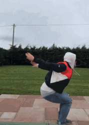 Backflip Then Handstand GIF