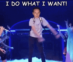 Backpack Kid I Do What I Want GIF