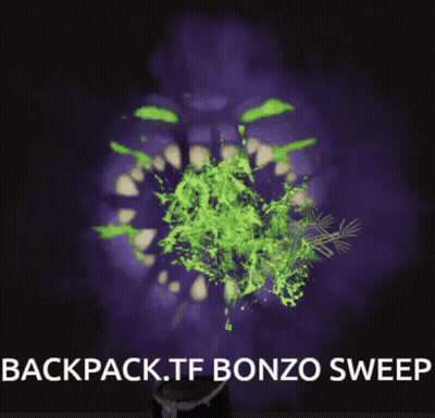 Backpack.tf Bonzo Sweep Poster GIF