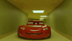 Backrooms Lightning McQueen Meme GIF