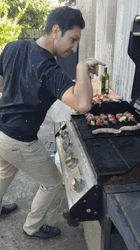 Backyard Bbq Party Salt Bae Parody GIF