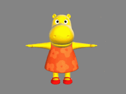 Backyardigans Tasha Spinning Loop GIF