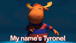 Backyardigans Tyrone Dancing Happily GIF