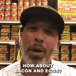 Bacon And Eggs The Spam Way Jo Koy GIF