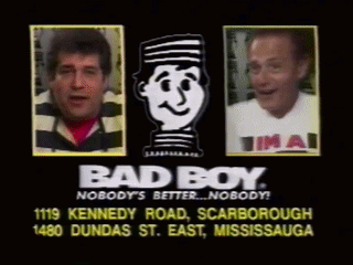 Bad Boy Advertisement Kennedy Road Scarborough And Dundas St East Mississauga GIF