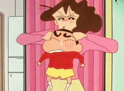 Bad Boy Crayon Shinchan Misae Shinosuke Nohara GIF