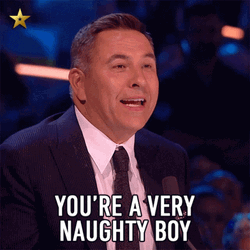 Bad Boy David Walliams Britains Got Talent GIF