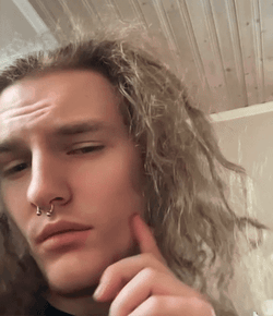 Bad Boy Look Mewing Meme GIF