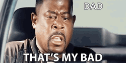 Bad Boys 2 Marcus Burnett Thats My Bad GIF