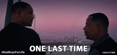 Bad Boys For Life Two Men Looking One Last Time GIF