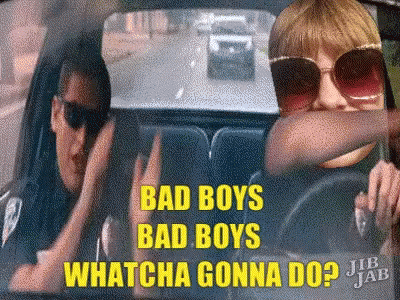 Bad Boys Whatcha Gonna Do GIF