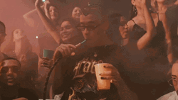 Bad Bunny Shisha Session GIF