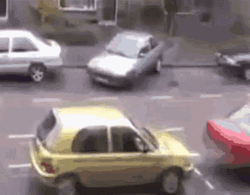 Bad Gutter Parallel Parking Fail GIF