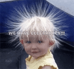 Bad Hair Day Static Electricity