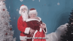 Bad Santa Dancing With Misis Santo GIF
