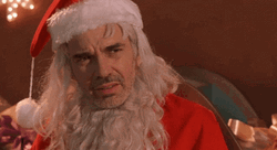 Bad Santa Upset GIF