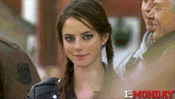 Badass Effy Stonem Sucking Fingers Fuck You  GIF