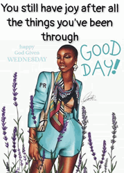 Baddie Girl Wednesday Morning GIF