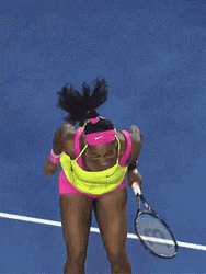 Badminton Player Jumping For Joy GIF
