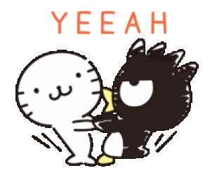 Badtz Maru Hana Maru Sticker GIF