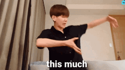 Baekhyun Missed It By That Much This Much GIF