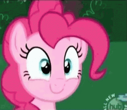 Baffled Pinkie Pie GIF