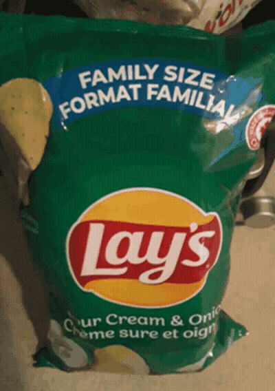 Bag Of Lay's Potato Chips GIF
