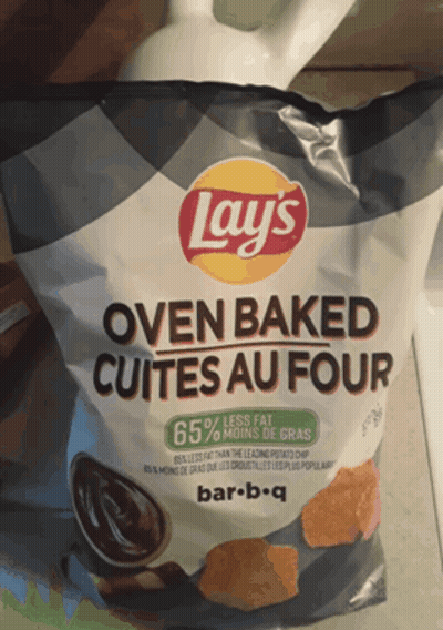 Bag Of Oven Baked Cuits Au Four Chips GIF