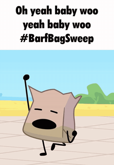 Bag With Oh Yeah Baby Woo GIF
