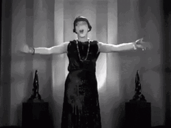 Bah Humbug Vintage Actress Irene Bordoni GIF