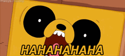Bahahaha Jake The Dog Adventure Time GIF