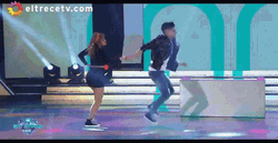 Bailando Couple Dancing In Stage GIF
