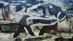 Baji Tokyo Revengers Fighting Hanma GIF