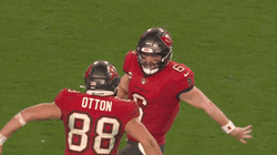 Baker Mayfield Cleveland Cade Otton Football  GIF
